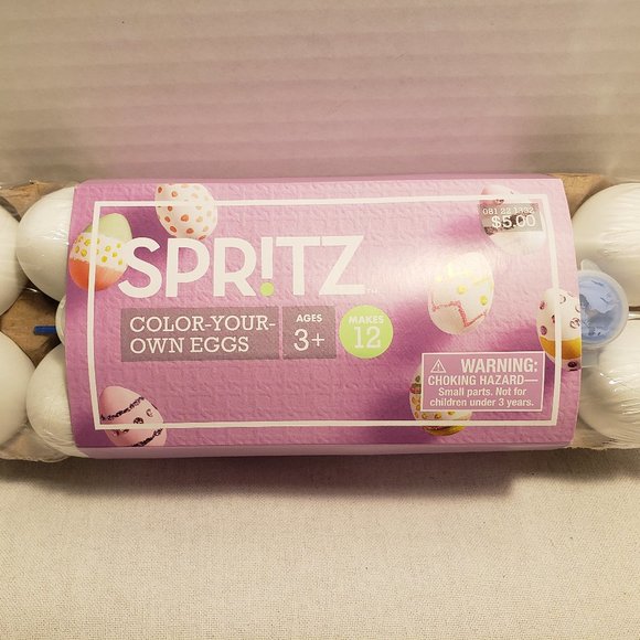 EASTER BUNDLE SET for KIDS - EGG DYE, PLASTIC EGGS, EASTER BUNNY EARS - Picture 5 of 8